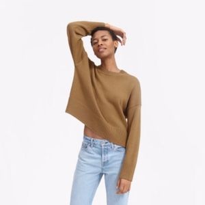 Everlane Soft Cotton Square Crew Sweater